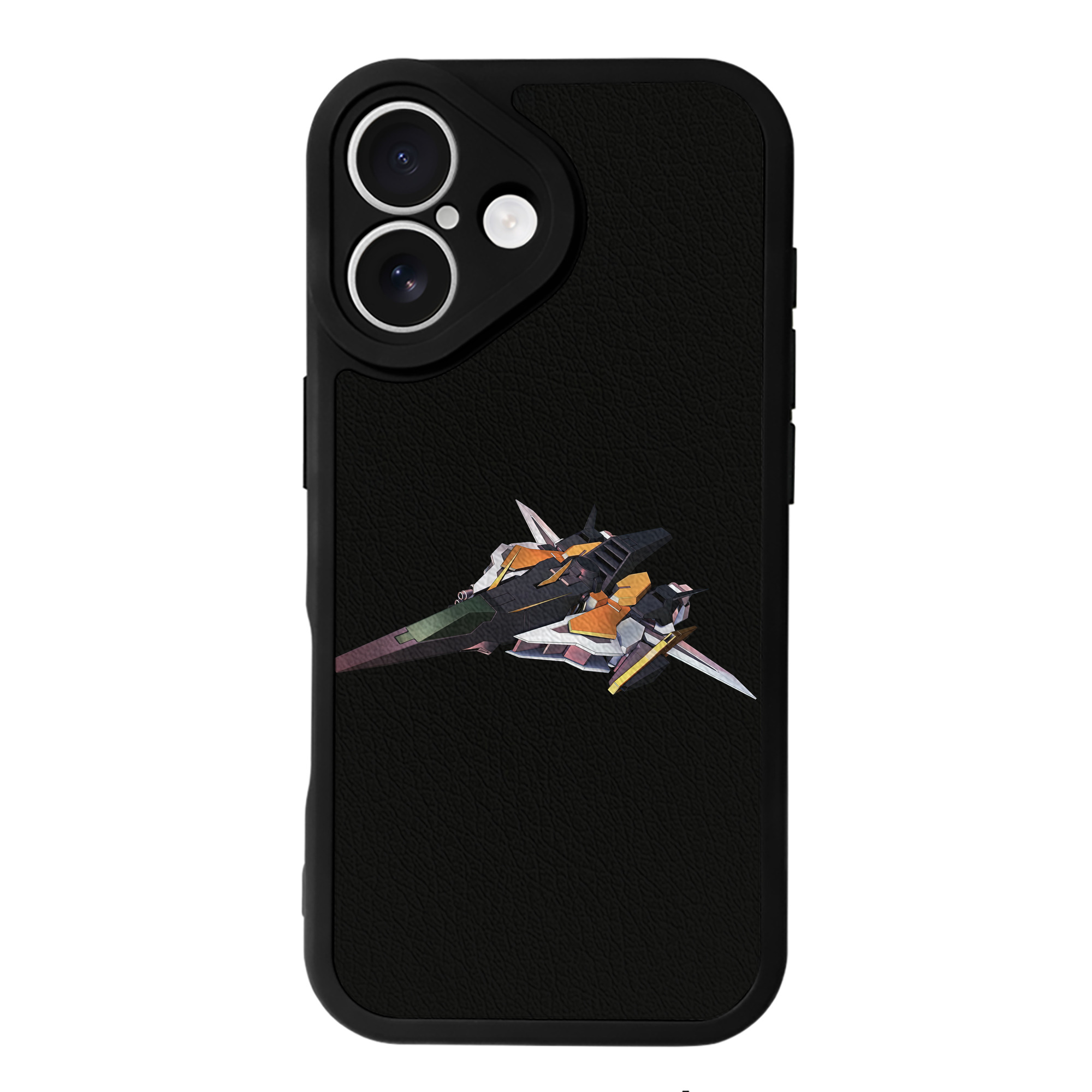 （画像用） 機動戦士ガンダム Mobile Suit Gundam 【iPhone 16シリーズ対応】シリコンスマホケース（レザー調） 材質：シリコン
